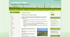 Desktop Screenshot of cuxhaven-tipps.de
